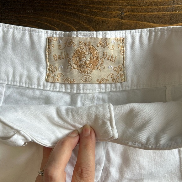Bella Dahl Low Rise Cotton Shorts Sz 27 - Picture 3 of 7